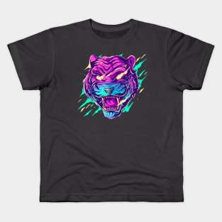 Tiger Blur Kids T-Shirt